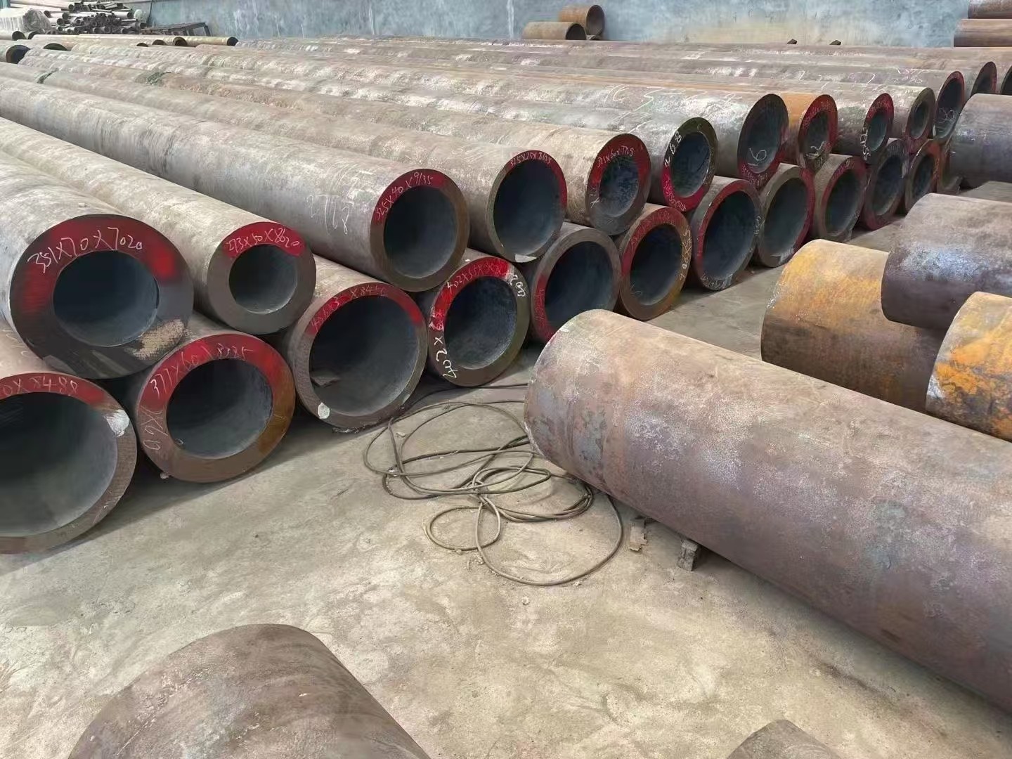 鸡西市无缝钢管切割定尺切割加工薄壁无缝钢管 - 排名